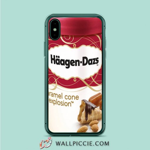 Haagen Dazs Five Caramel Cone iPhone XR Case