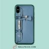 Hermes Bag Navy Blue iPhone XR Case