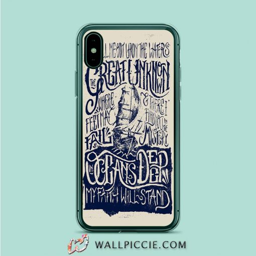 Hillsong United Oceans Lyrics iPhone XR Case
