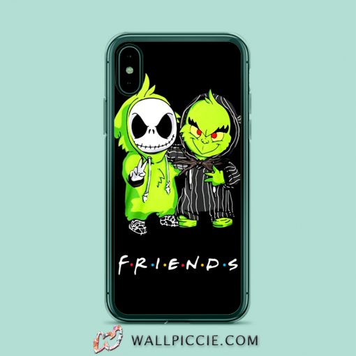 Jack Skellington And Grinch Are Friends iPhone Xr Case