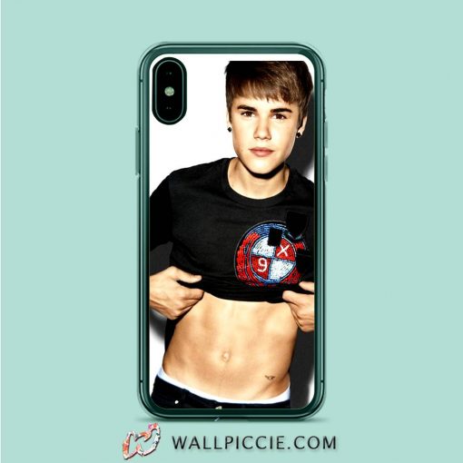 Justin Bieber Sexy Body Photo iPhone XR Case