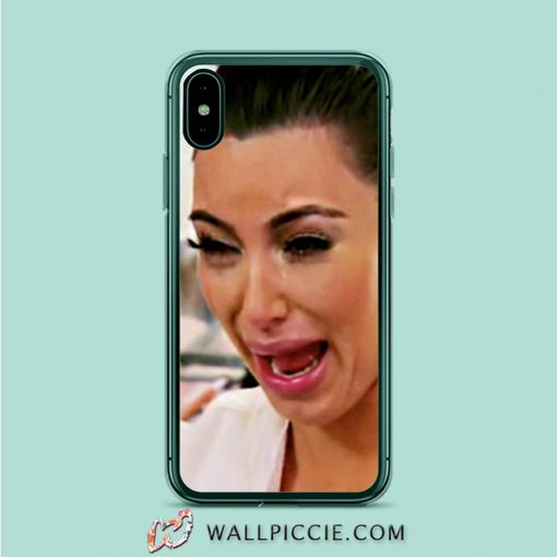 Kim Kadarsih Cry iPhone XR Case
