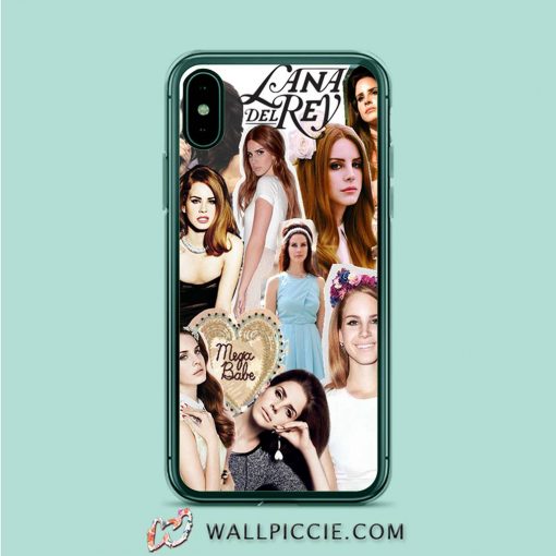 Lana Del Rey Collage1 iPhone XR Case