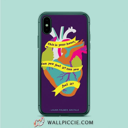 Laura Palmer Bastille Copy iPhone XR Case