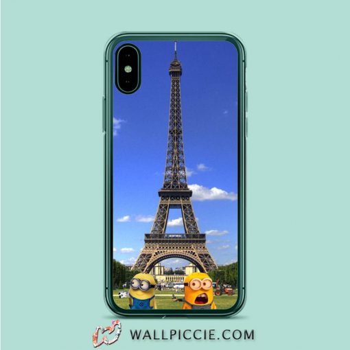 Minion In Paris iPhone XR Case