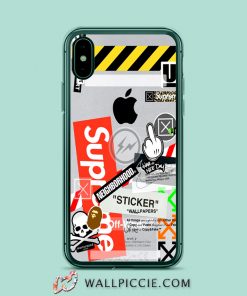 Off White Supreme Collabs iPhone Xr Case