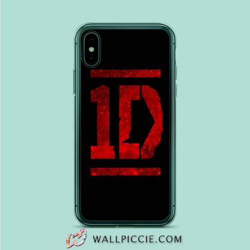 One Direction Logo Red iPhone XR Case