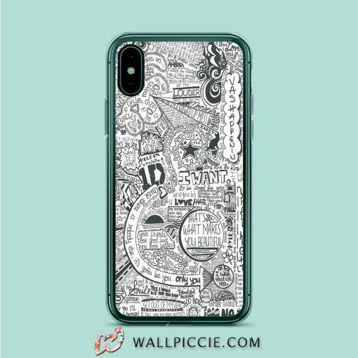 One Direction Love Art iPhone XR Case