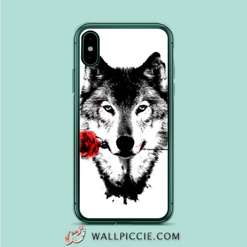 Rose Wolf iPhone XR Case