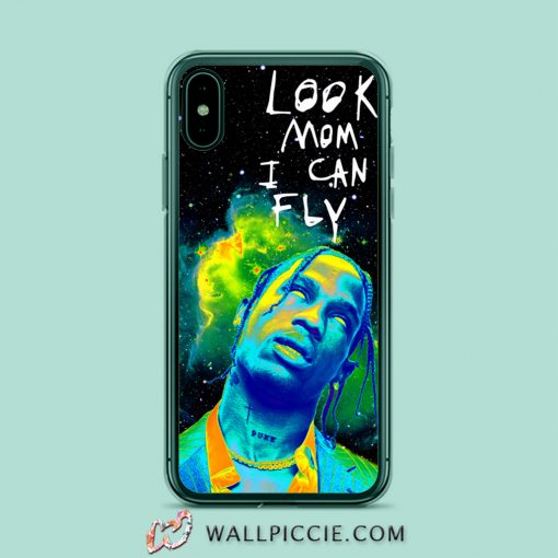 Travis Scott Look Mom I Can Fly iPhone Xr Case