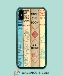 Winnie The Pooh Old Book iPhone XR Case
