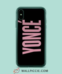 Yonce Beyonce Black And Pink Album iPhone XR Case