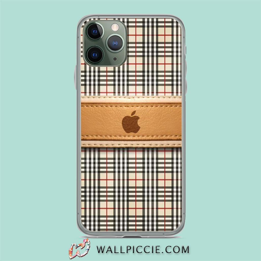 Green Apple Tartan Plaid Iphone 11 Case Custom Phone Cases
