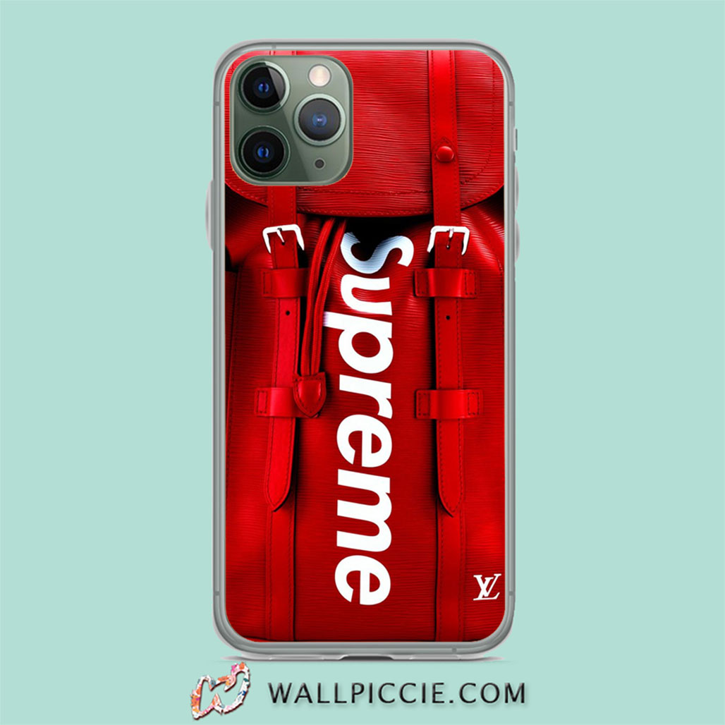 Supreme Red Bag IPhone 11 Case - Custom Phone Cases