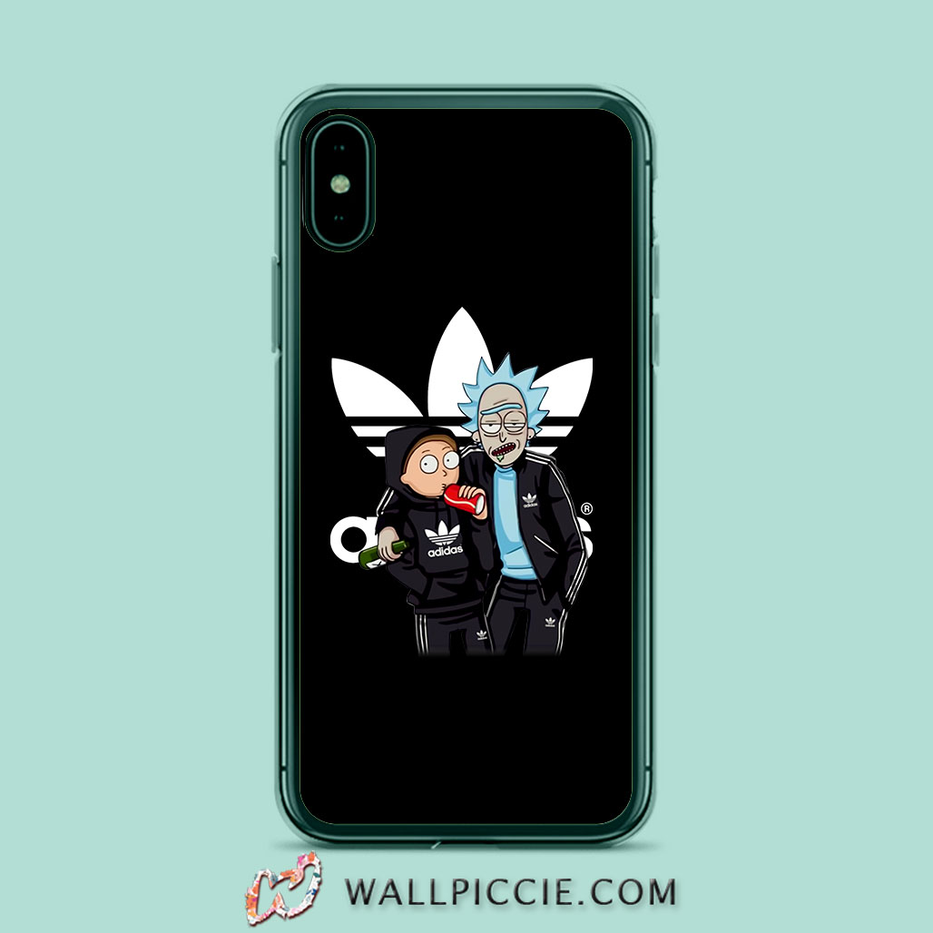 Rick And Morty Adidas Iphone Xr Case Custom Phone Cases