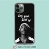 Tupac Shakur Keep Your Head Up iPhone 11 Case