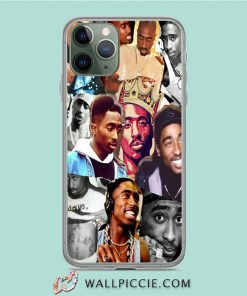 Tupac Shakur Photoshot Collage iPhone 11 Case
