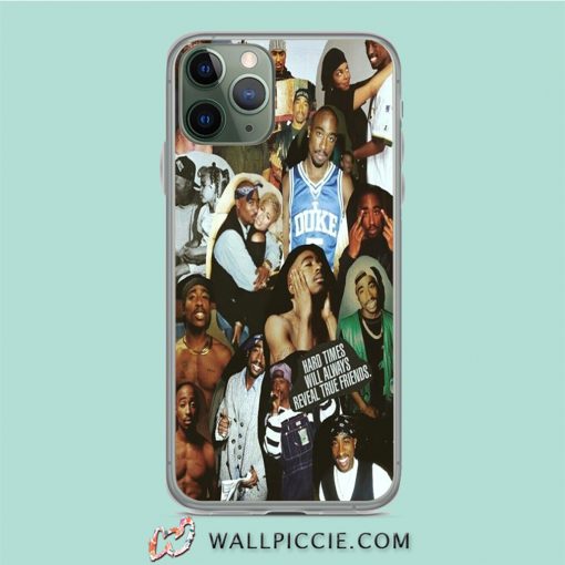Tupac Shakur True Friends iPhone 11 Case