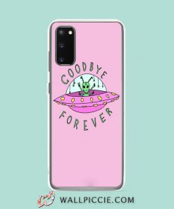 Cool Aesthetic Alien Goodbye Forever Samsung Galaxy S20 Case