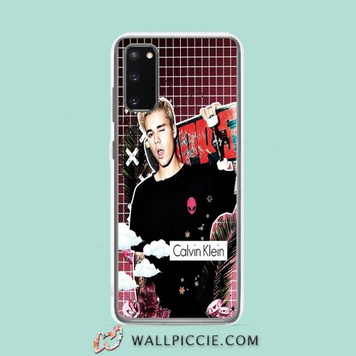 Cool Aesthetic Justin Bieber Ck Samsung Galaxy S20 Case