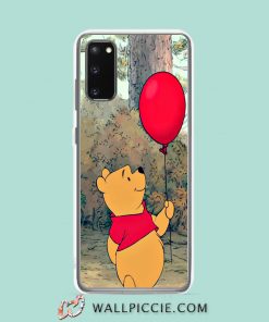 Cool Winnie The Pooh And Baloon Samsung Galaxy S20 Case