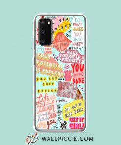 Cool You Are My Golden Collage Quote Samsung Galaxy S20 Case
