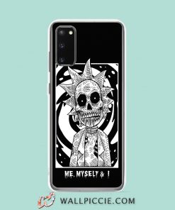 Cool Zombie Rick Morty Me Myself And I Samsung Galaxy S20 Case